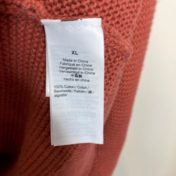 J. Crew Cotton cable-knit sweater in garter stitch XL - Picture 4 of 7